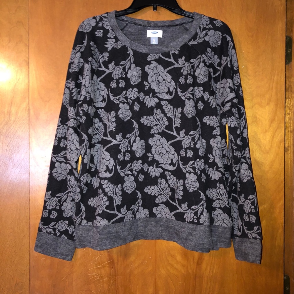 Tunic like sweatshirt